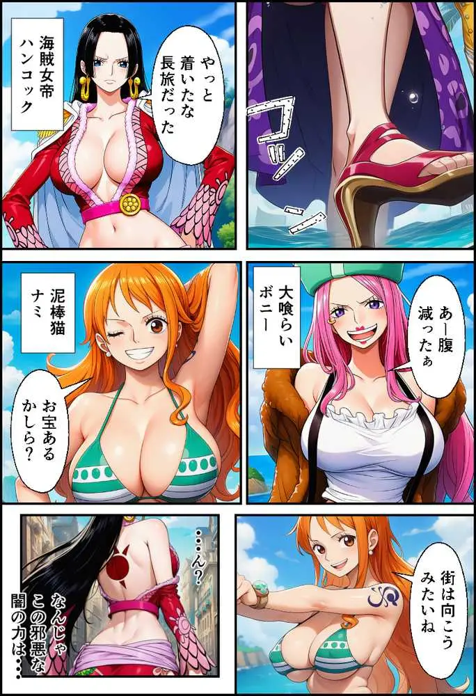 ワン〇ース  女海賊と黒ひげ〜精子をかけたセックス〜 - ページ14