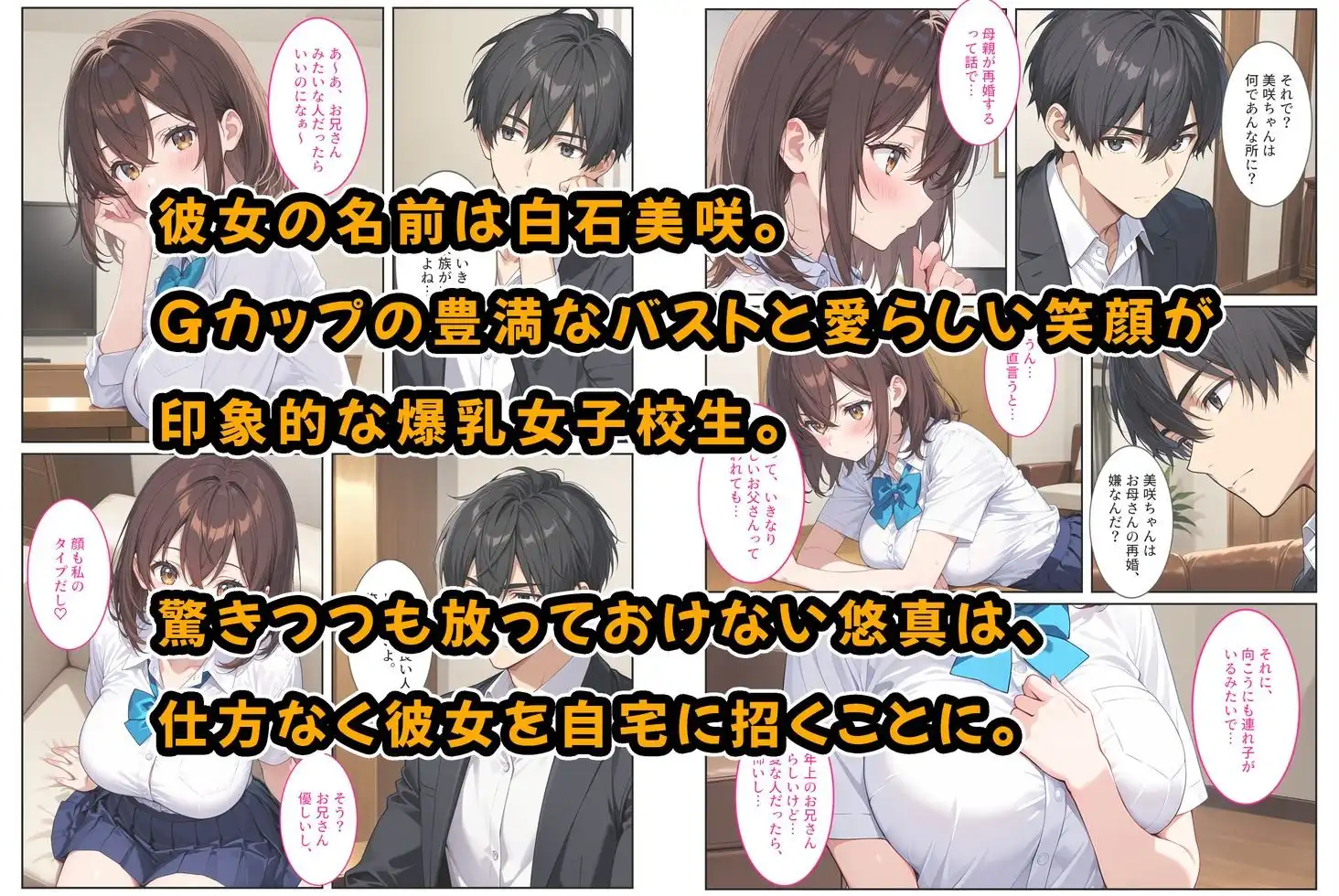 夜の公園で爆乳女子校生を拾ったら… - サンプル3