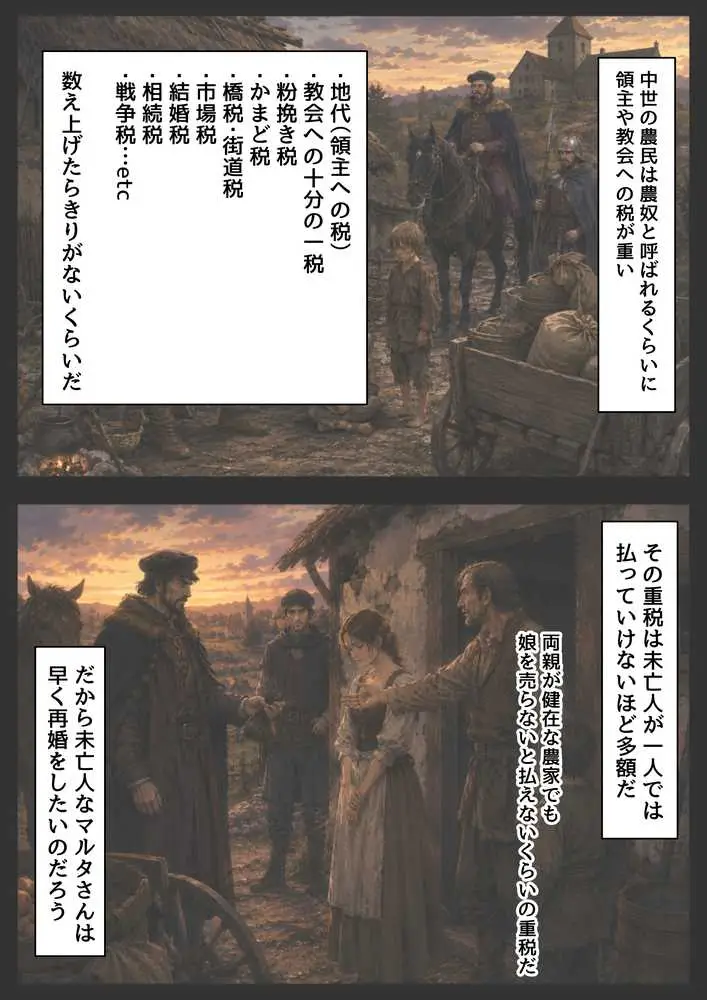 中世ヨーロッパの農村に泊まったら、エロすぎた史実の話 - ページ23