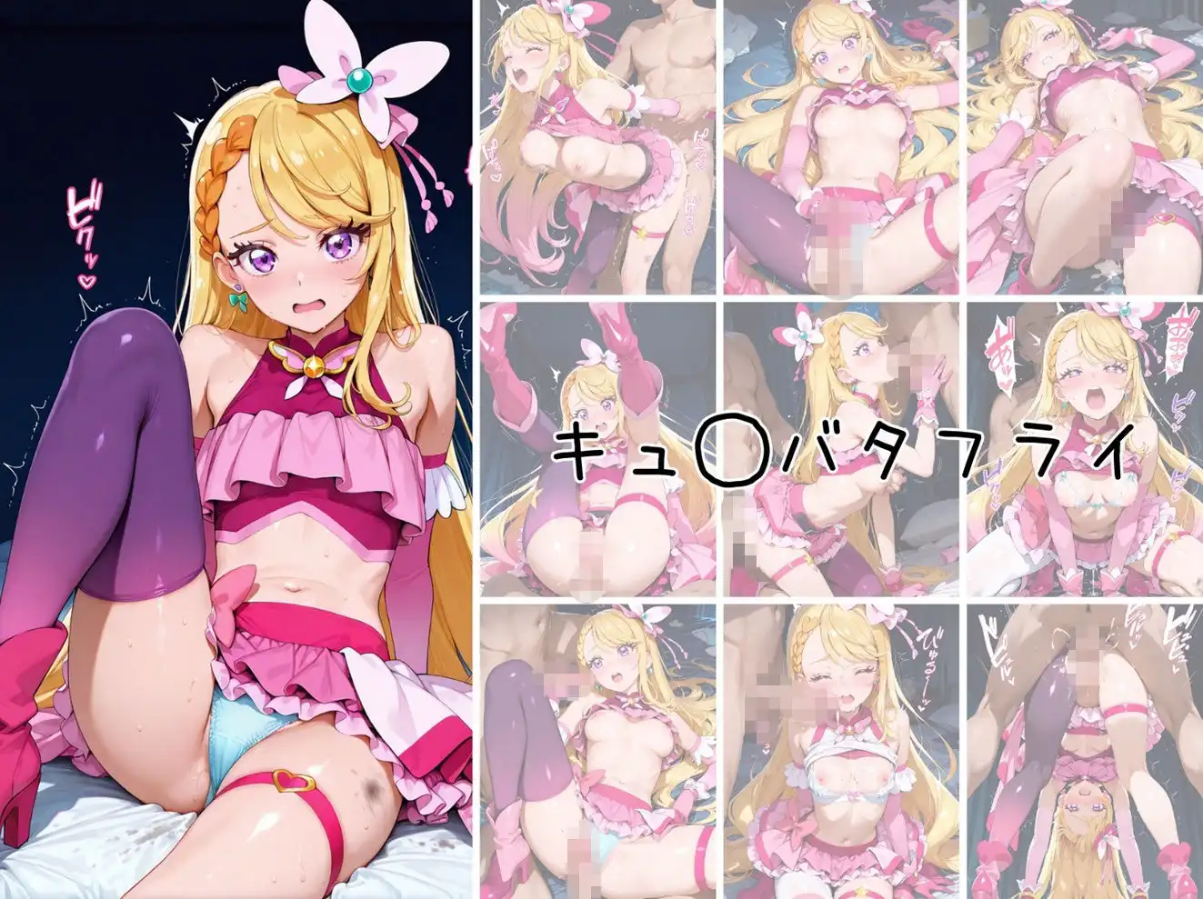 プ〇キュア拘束 敗北ファイル ひ〇がるスカイプ〇キュア編